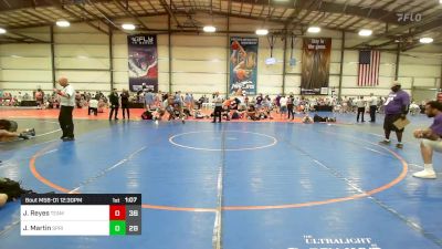 195 lbs Rr Rnd 1 - Julian Reyes, Team Takedown vs Jason Martin, Sprig Gardner Wrestling Club