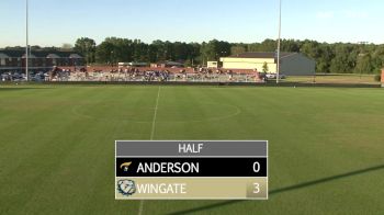 Replay: Anderson (SC) vs Wingate - Women's | Oct 12 @ 5 PM