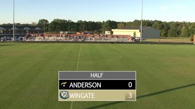 Replay: Anderson (SC) vs Wingate - Women's | Oct 12 @ 5 PM