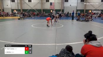 110 lbs Prelims - Pedro Carrizales, Western Nebraska Titans vs Isaiah White, Kearney Matcats Gold