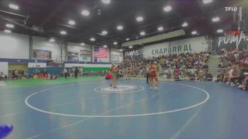 130 lbs Semifinal - Sara Garcia, Murrieta Mesa vs Malak Azzaloualidine, Temecula Valley