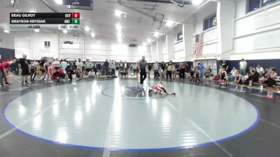 40 lbs Round Robin 7 - Beau Gilroy, Grit -YTH vs Grayson Krysiak, AWC Baby Faced Assassins - YTH