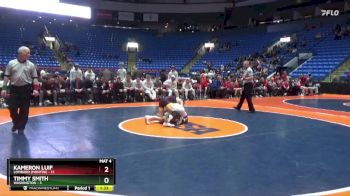 132 lbs Finals (8 Team) - Timmy Smith, Washington vs Kameron Luif, Lombard (Montini)