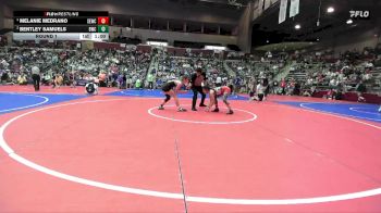 127 lbs Round 1 - Bentley Samuels, Bentonville Wrestling Club vs Melanie Medrano, Springdale Elite Wrestling Club