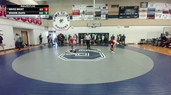 157 lbs Quarterfinal - Wudzie Zaato, Sundance vs Dryce Brott, Niobrara County