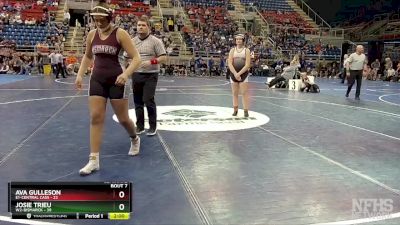 190 lbs Semis & 1st Wrestleback - Isabel Dutt, E1-Central Cass vs Cambree Anderson, W2-Bismarck