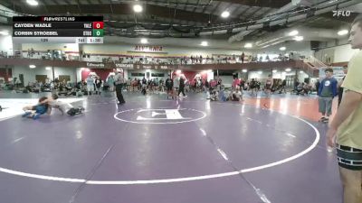 109 lbs Round 4 (12 Team) - Cayden Wadle, Yale St vs Corbin Stroebel, Steller Trained Bacara