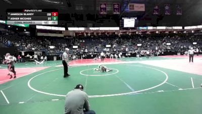 75 lbs Cons. Round 2 - Asher McGhee, CFEA vs Jameson Blakey, CRW3