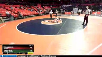 3 lbs Quarterfinal - Aidan Huck, Batavia vs Evan Gosz, Palatine (Fremd)
