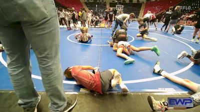 75 lbs Quarterfinal - Chase Gabbard, Jenks Trojan Wrestling Club vs Cooper Johnson, HURRICANE WRESTLING ACADEMY