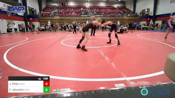 73 lbs Rr Rnd 5 - Jake Potts, Wagoner Takedown Club vs Zeke Johnston, Dark Cloud Wrestling Club