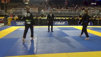 Rebekah Leigh Terry vs Genevieve Elizabeth Pates 2025 Pan Jiu Jitsu IBJJF Championship