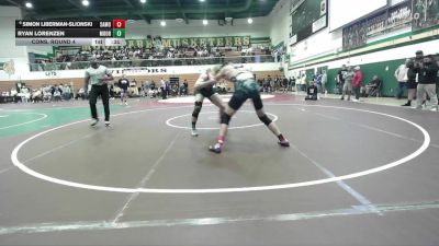 175 lbs Cons. Round 4 - Ryan Lorenzen, Moorpark vs Simon Liberman-Slionski, Santa Monica
