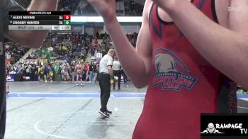 140 lbs Champ. Round 1 - Alexi Nevins, Leavenworth vs Crosby Winter, Tiger