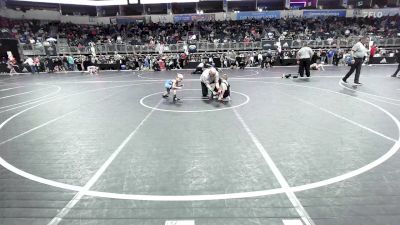 40 lbs Quarterfinal - Wesley Proctor, Hawkins House vs Wenston Quillin, Chickasha