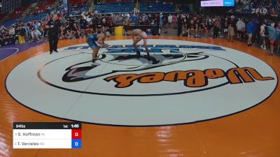 94 lbs Rnd Of 16 - Shaefer Hoffman, PA vs Tyler Verceles, MD