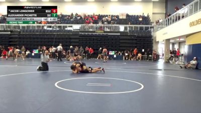 174 lbs Cons. Round 4 - Alexander Pichette, Santa Ana College vs Jacob Longcrier, Mt. San Antonio College