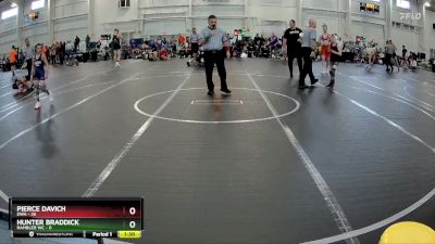 68 lbs Round 3 (10 Team) - Pierce Davich, DWA vs Hunter Braddick, Rambler WC