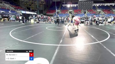 215 lbs Rnd Of 64 - Matthew Harrold, MA vs Christian Clark, TX