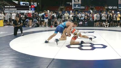 157 lbs Cons. Rd Of 64 - Bode Busch, Kansas vs Jack Johnson, Tennessee