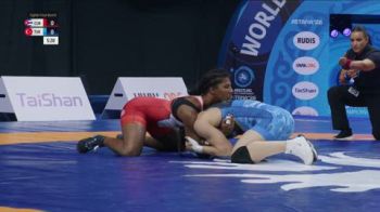 76 kg 1/8 Final - Milaimy De La Caridad Marin Potrille, Cuba vs Kadriye Kocak Aksoy, Turkiye