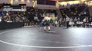 285 lbs Quarterfinal - Cael Roberts, Southeast Polk vs Cary Cox, Pleasant Valley