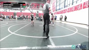 76 lbs Rr Rnd 1 - Colton Friddle, Rough Riders vs Zaiden Dietz, D3 Wrestling Cluib