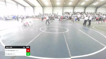 90 lbs Semifinal - Regan Kinneman, Thorobred vs Deklynd Harris, Stout Wr Acd