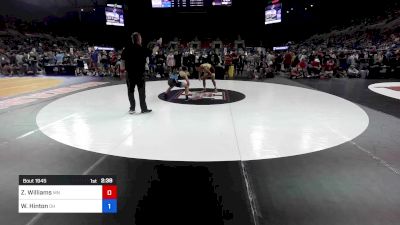 138 lbs Cons 64 #2 - Zytavius Williams, MN vs Wyatt Hinton, OH