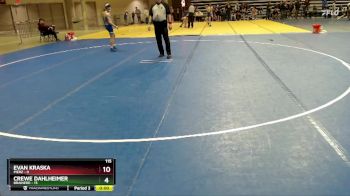 125 lbs Quarterfinals (8 Team) - Ben Rodriguez, Brainerd vs Gauge Johnson, Pierz