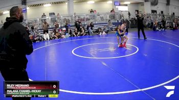 75 lbs Semifinal - Riley Medrano, Maverick Elite Wrestling Club vs Malana Chaniel-McKay, Powerhouse Wrestling