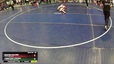 66 lbs Semifinal - Easton Palmer, Montrose Elite vs Christian Lozada, LV Bear Wrestling Club