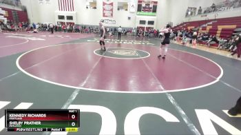 126 lbs Champ. Round 2 - Shelby Prather, Potlatch vs Kennedy Richards, Fruitland