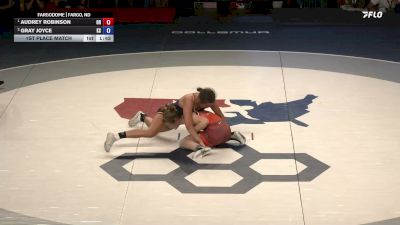 145 lbs 1st Place Match - Audrey Robinson, Oregon vs Gray Joyce, Kansas