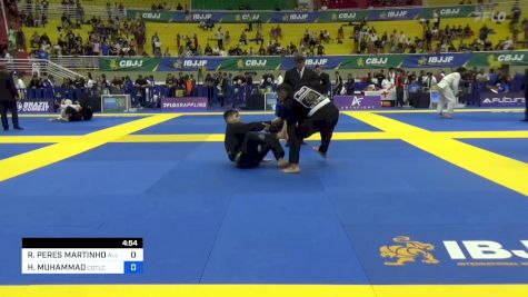 HAMAD MUHAMMAD vs RAFAEL PERES MARTINHO 2023 Brasileiro Jiu-Jitsu IBJJF