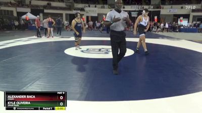 215 Elite Varsity Quarterfinal - Alexander Baca, Foley vs Kyle Oliveira, Spain Park