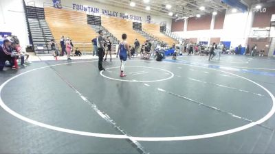 111-112 lbs Round 1 - Antonio Eslava, Total Kaos Wrestling Club vs Mike Vasquez, Lion Of Judah Wrestling Academ