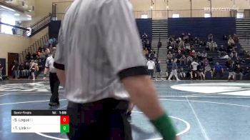 106 lbs Semifinal - Sean Logue, Father Judge vs Tommy Link, Malvern Prep