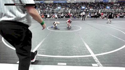 64 lbs Consi Of 8 #2 - Fox Mitchell, Alton Little Redbirds WC vs Raiden Crook-Hutsler, Unaffiliated