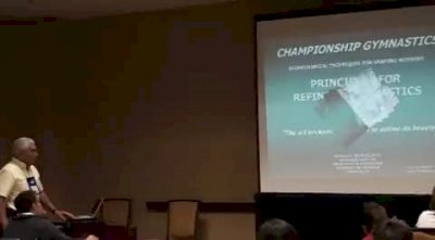 Jerry George- 5 Basic Principles for Refining Gymnastics Movement - 1, Amplitude