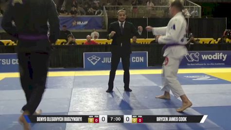 Denys Olegovych Budzynskyi vs Brycen James Cook 2026 Pan Jiu Jitsu IBJJF Championship