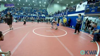 85 lbs Quarterfinal - Crew Swigart, Choctaw Ironman Youth Wrestling vs Isaac Hardgrave, Piedmont