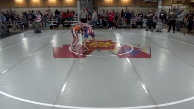 105 lbs Quarterfinal - Ma Son Cunningham, Frackville vs Zander Wilson, Tioga