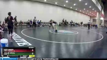 152 lbs Round 1 (10 Team) - Chloe Shull, SOWA vs Izzy Deeds, Iowa T-Wrecks