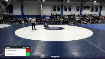 182 lbs Quarterfinal - Nathan Blanchette, Central Catholic vs Shemar Armor, Brockton