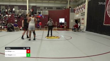 285 lbs Quarterfinal - Kavin Ritter, Holy Innocents' Episcopal School vs Aeden Hogan, Kinkaid