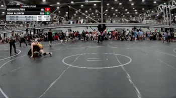 150 lbs Round 6 (8 Team) - Adrian Harris, Myland WA vs Sean Aldrich, The Plumbers