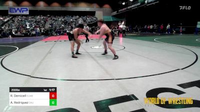 200 lbs Round Of 32 - Robert Demicell, Columbia vs Andres Rodriguez, California Grapplers