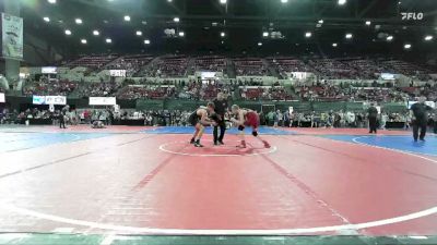 123 lbs Cons. Round 3 - Kannon Rushton, Elkhorn Wrestling vs Braxton Marcotte, Casper Wrestling Club