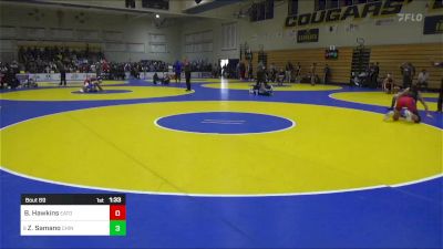 116 lbs Round Of 32 - Blake Hawkins, Eaton (CO) vs Zachary Samano, Chino